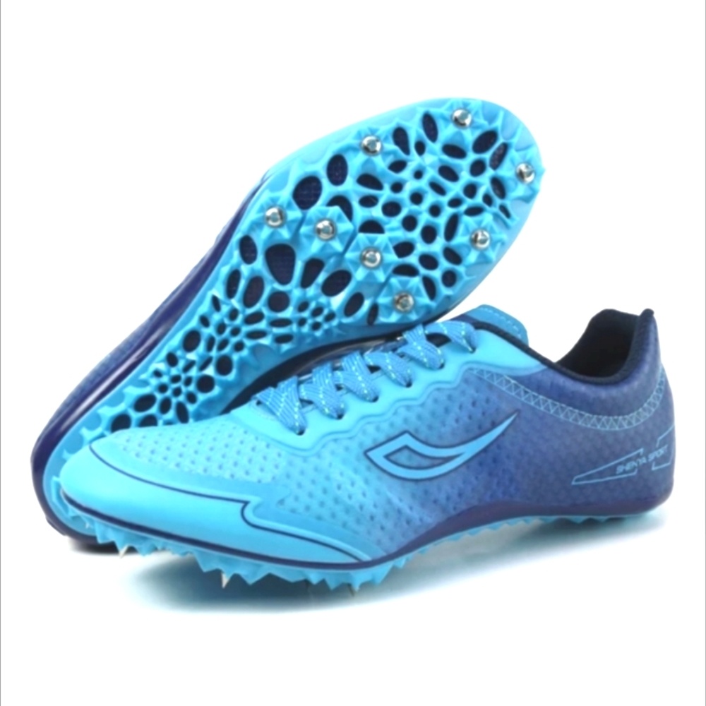 Shenya Track & Field Men's Shoes Spikes Track Race Jumping Sneakers Size US 10